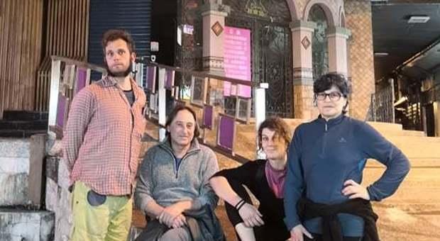 Nella foto da sinistra: Riccardo Nucciotti, Paolo Forconi, Lucia Pedri ed Elisa Ponti