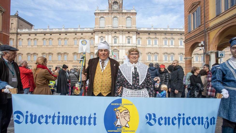 Modena, bimbi in maschera per il carnevale degli Sgorghigueli. TUTTE LE FOTO