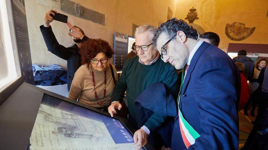Viaggio virtuale nei disegni di Leonardo da Vinci