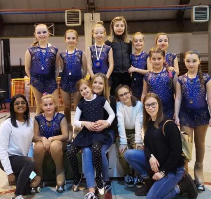 La Polisportiva Bibbianese brilla ai campionati provinciali 