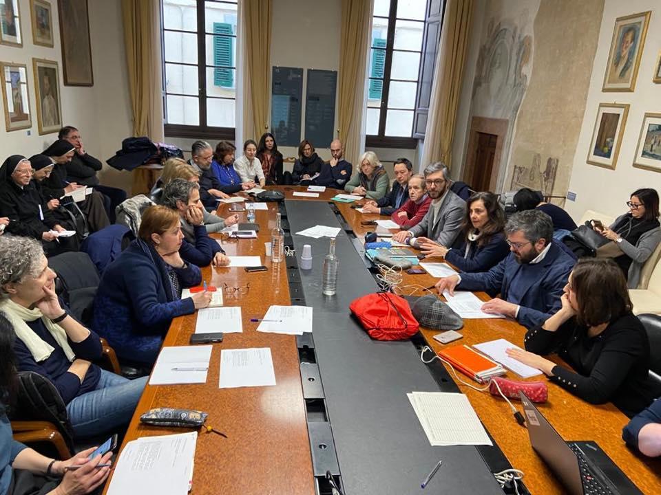 La riunione con le scuole che si è tenuta in Comune