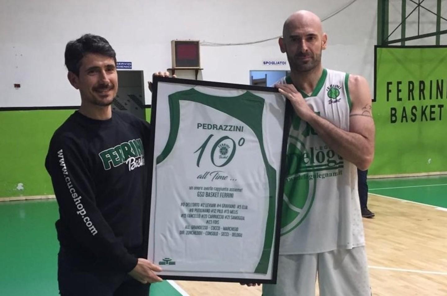 È Pedrazzini l’immortale del basket 