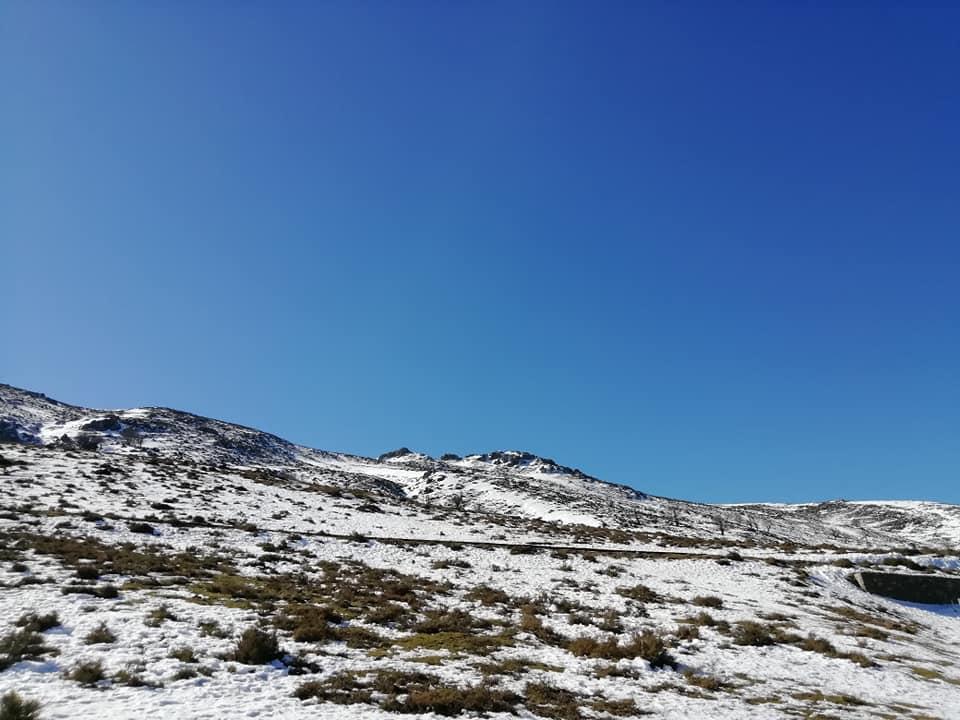 Maltempo, innevate le cime del Gennargentu