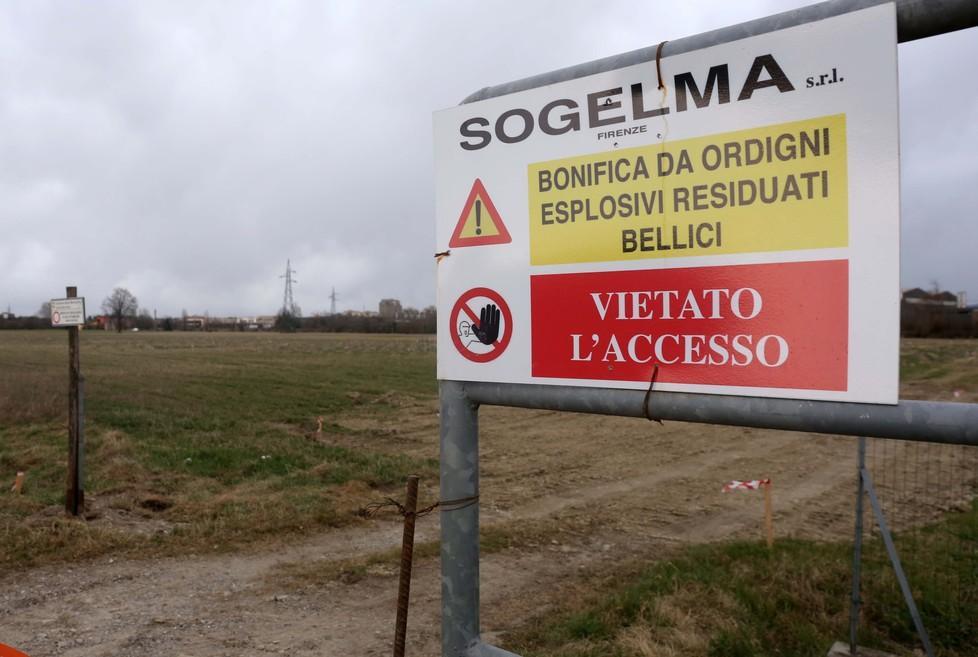 Ritrovati ordigni bellici nel cantiere: stop ai lavori della tangenziale Nord 