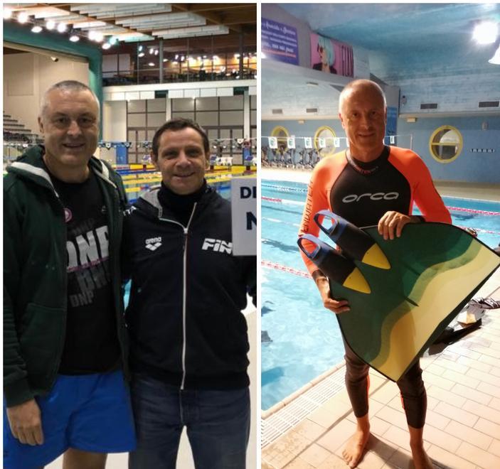 Dimensione Nuoto, tre titoli italiani con Panicucci nel pinnato Master