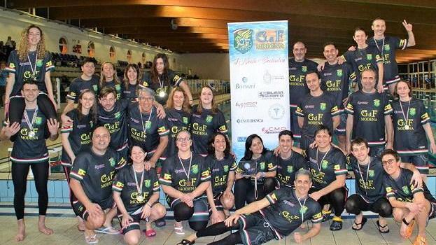 Guardia di Finanza Modena, titolo tricolore nel pinnato