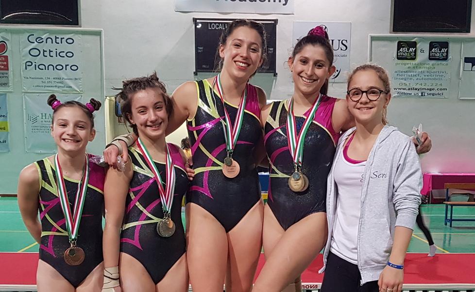 Gara di specialità a Pianoro, 20 medaglie per la Visport 