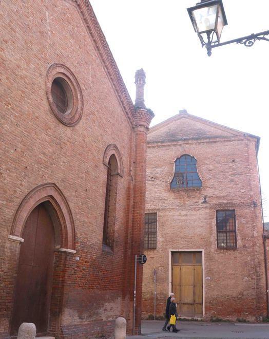 Sant’Agnese esempio di purezza, voluta dall’abate di Pomposa come residenza del clero in città 