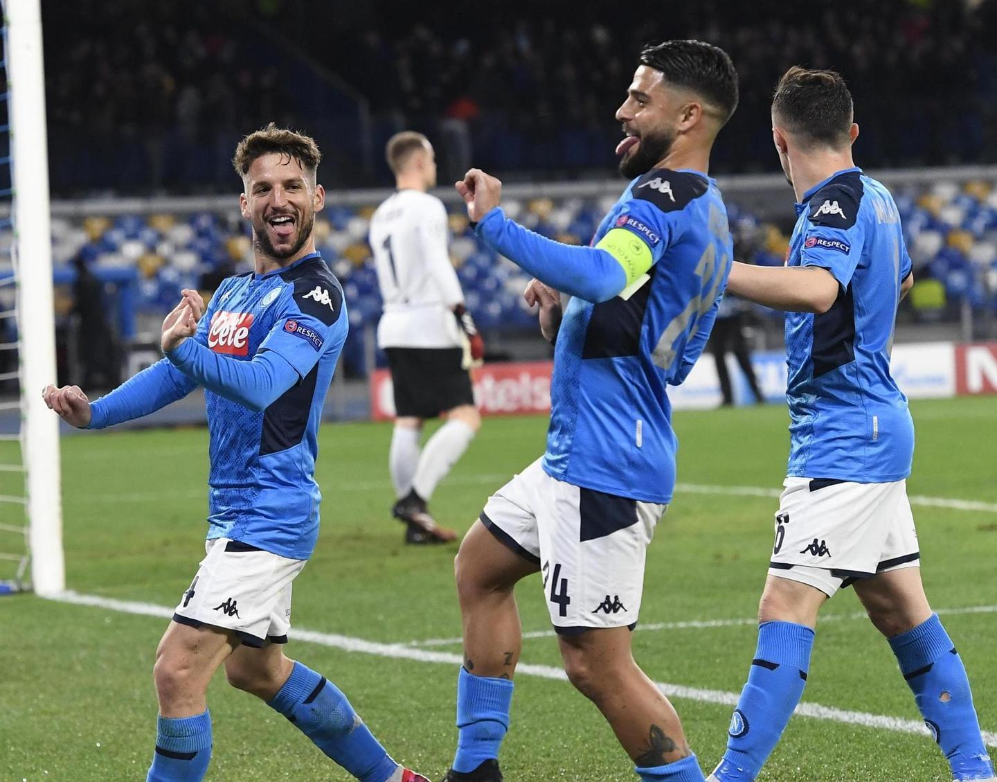 Il Napoli tiene testa al Barcellona 