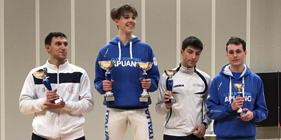 Oro per Contipelli e bronzo per Mallegni del Club Apuano nella tappa regionale