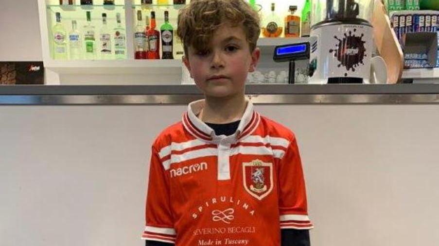 Compleanno a sorpresa con capitan Ciolli per il piccolo Francesco