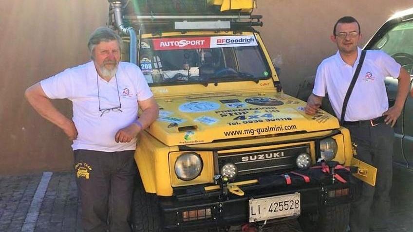 Gotti Team al via Padre e figlio pronti alla sfida nel deserto
