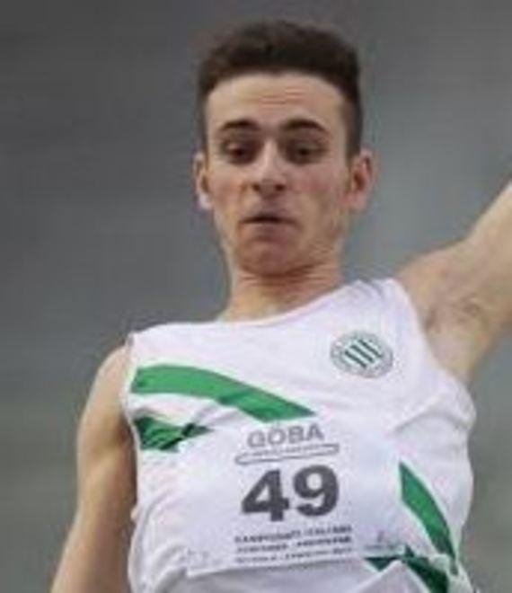 Andrea Rinaldi brilla nel salto in lungo con 7,48 rimpianti per Boccia
