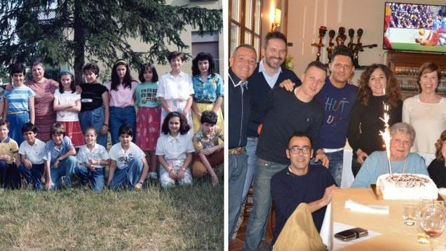 La maestra Mara riabbraccia gli alunni di prima elementare Rimpatriata dopo 40 anni