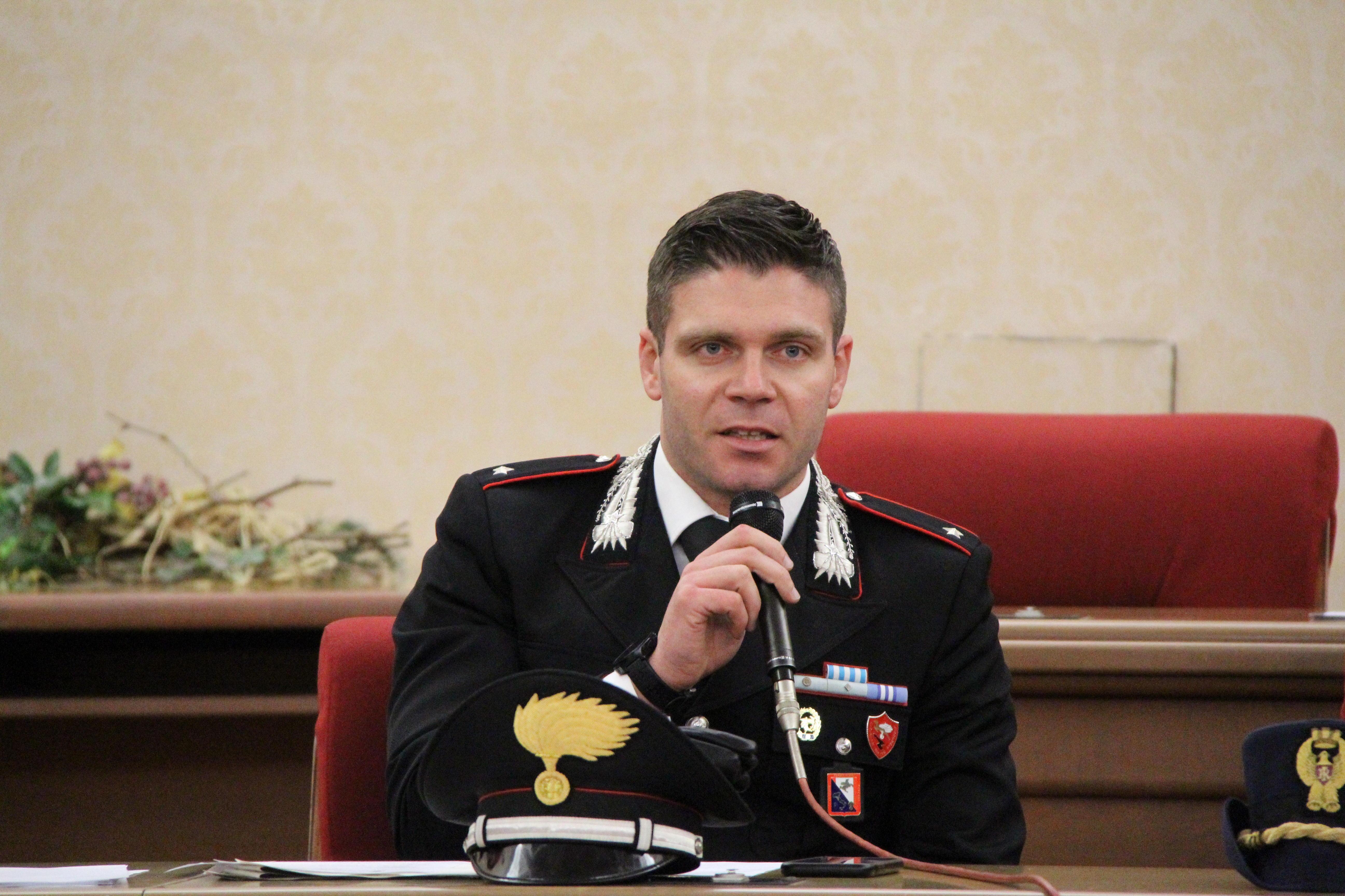 Il tenente dei carabinieri, Marco Saccà