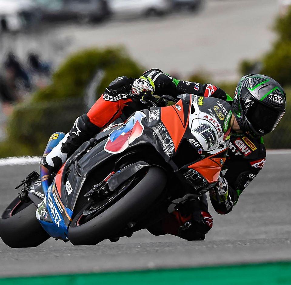 Xavi Fores in pista a Phillip Island