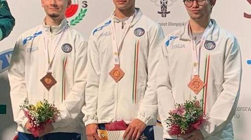 Bernardi e quella mira infallibile È bronzo agli Europei in Polonia