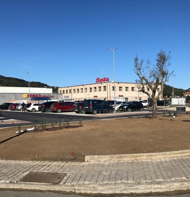 Completati i lavori nel parco commerciale