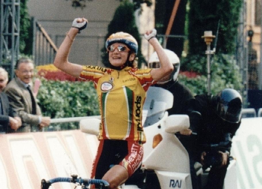 Quella vita da campionessa trascorsa in sella a una bici 