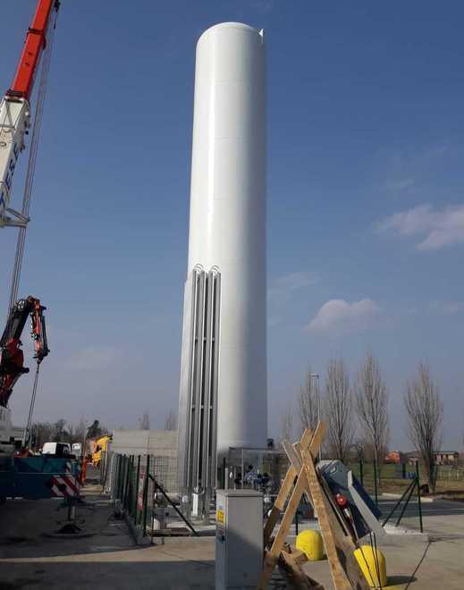 Un maxi serbatoio a metano liquido per i veicoli “green” 