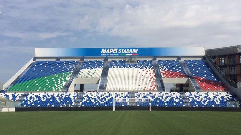 Sassuolo, domani per la sfida col Brescia porte chiuse al Mapei