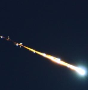 Un bolide ha solcato i cieli del Ferrarese