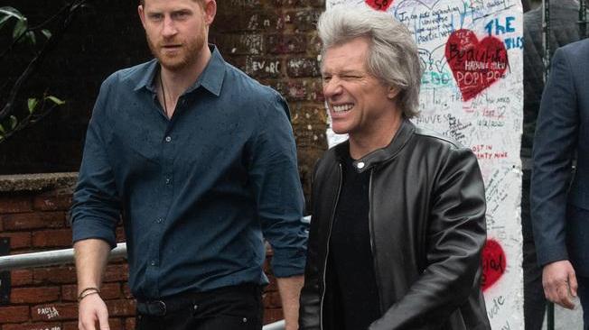 Harry e Bon Jovi a passeggio per Londra