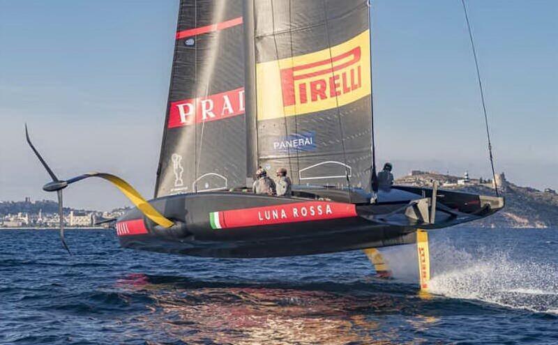 Luna Rossa torna in acqua alle World Series di Cagliari 