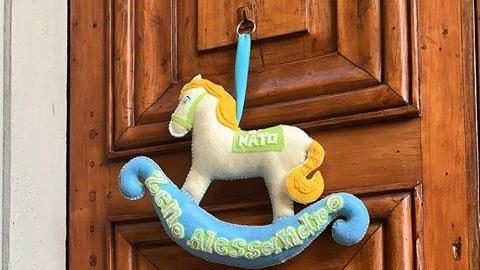 Il cavallino cucito dalla signora Angela Maria