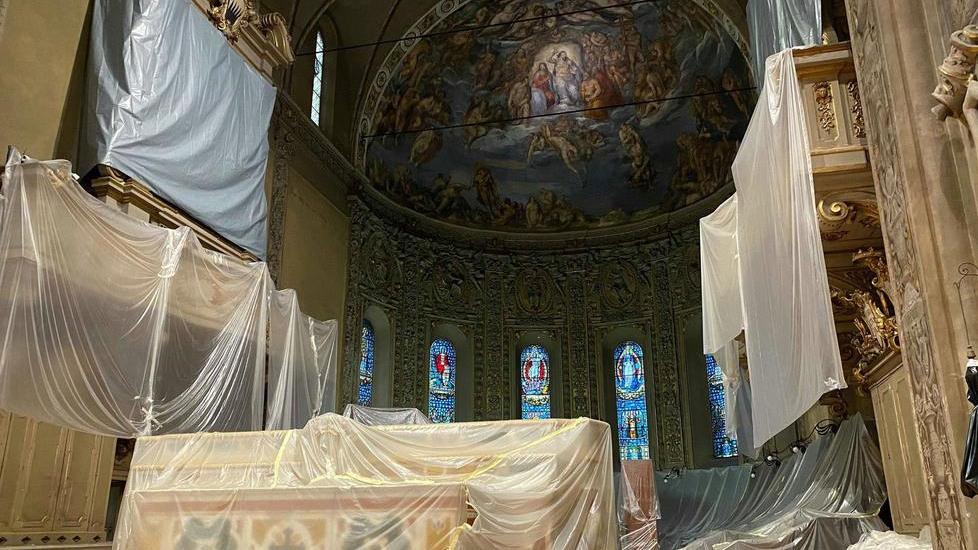 La Cattedrale è chiusa da un anno e i tempi del restauro sono ancora incerti