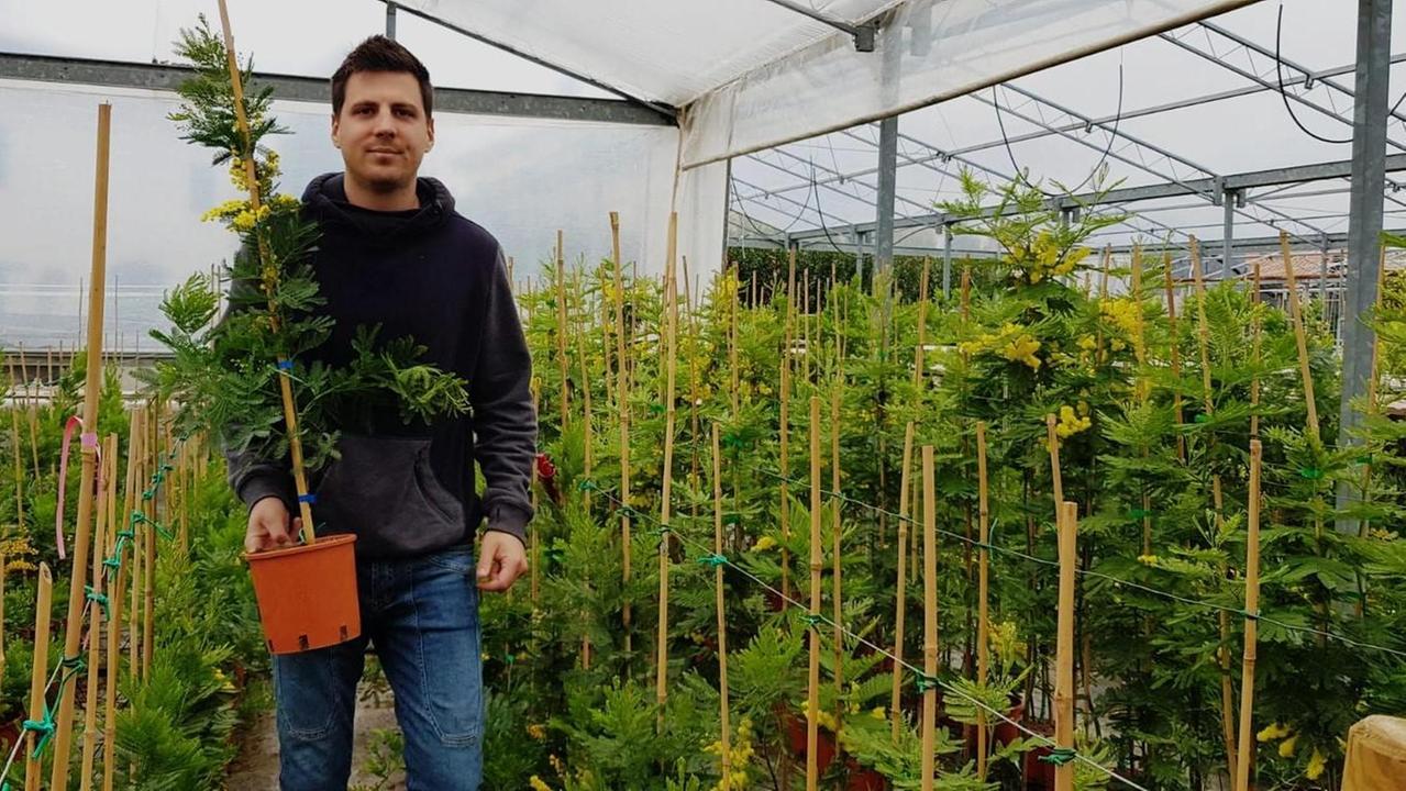 Luca Becucci, 27enne agronomo dell’azienda agricola Papini Giocondo