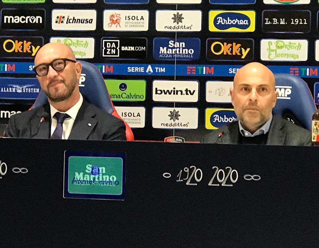 Cagliari, Giulini e il cambio di allenatore: "Negli ultimi tre mesi abbiamo fatto ridere"