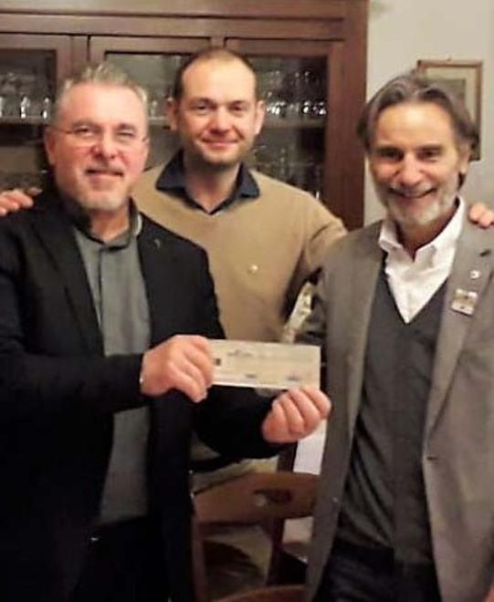 Donazione dei Lions rivolta alla parrocchia