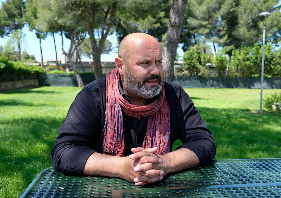 Il sindaco di Cecina Samuele Lippi in una foto scattata da Michele Falorni
