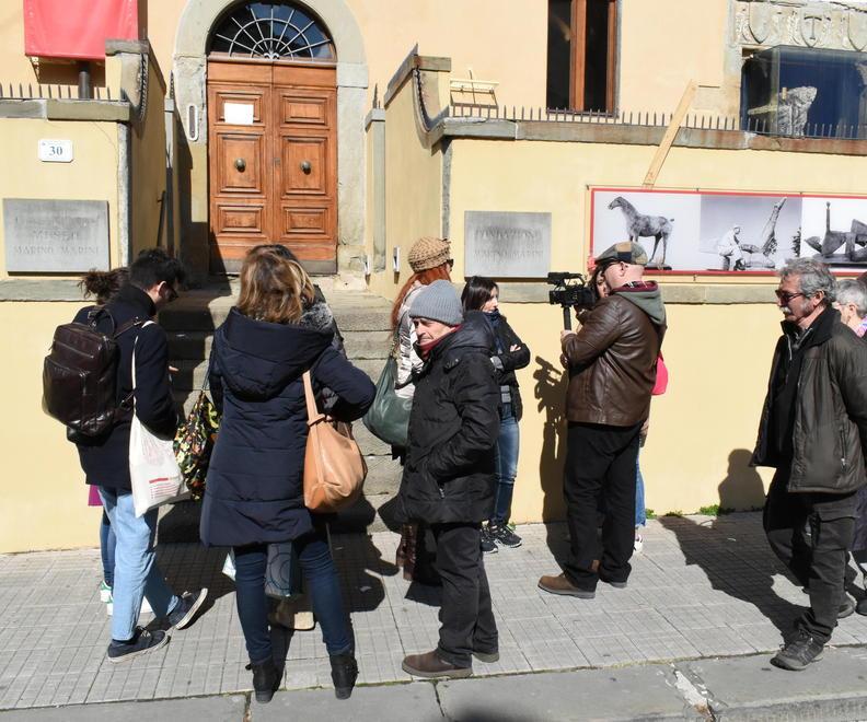 «Le opere di Marini restano a Pistoia» Marcia indietro della Fondazione