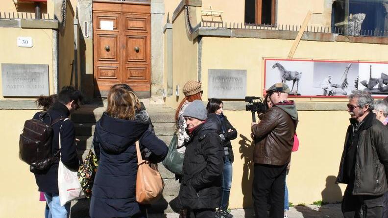 «Le opere di Marini restano a Pistoia» Marcia indietro della Fondazione
