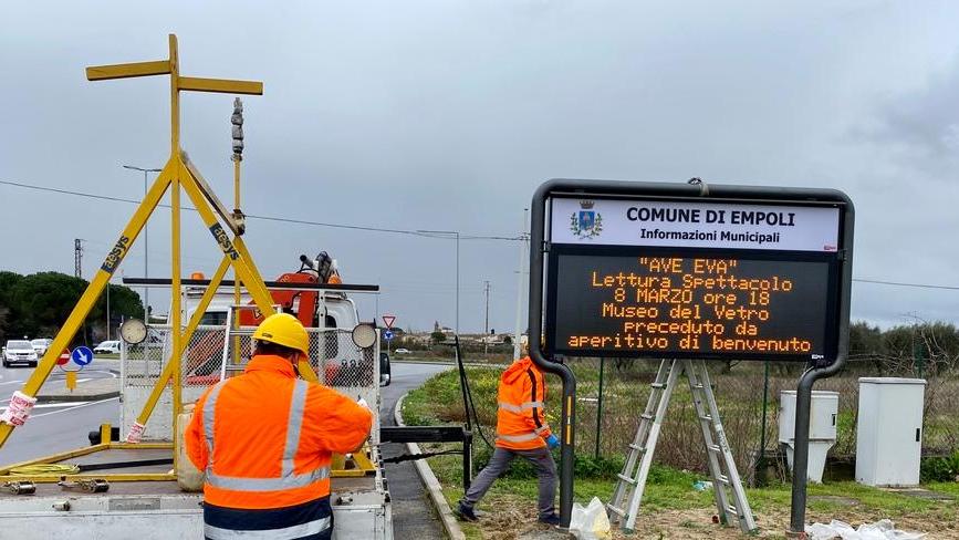 Installati altri tre pannelli luminosi a messaggio variabile