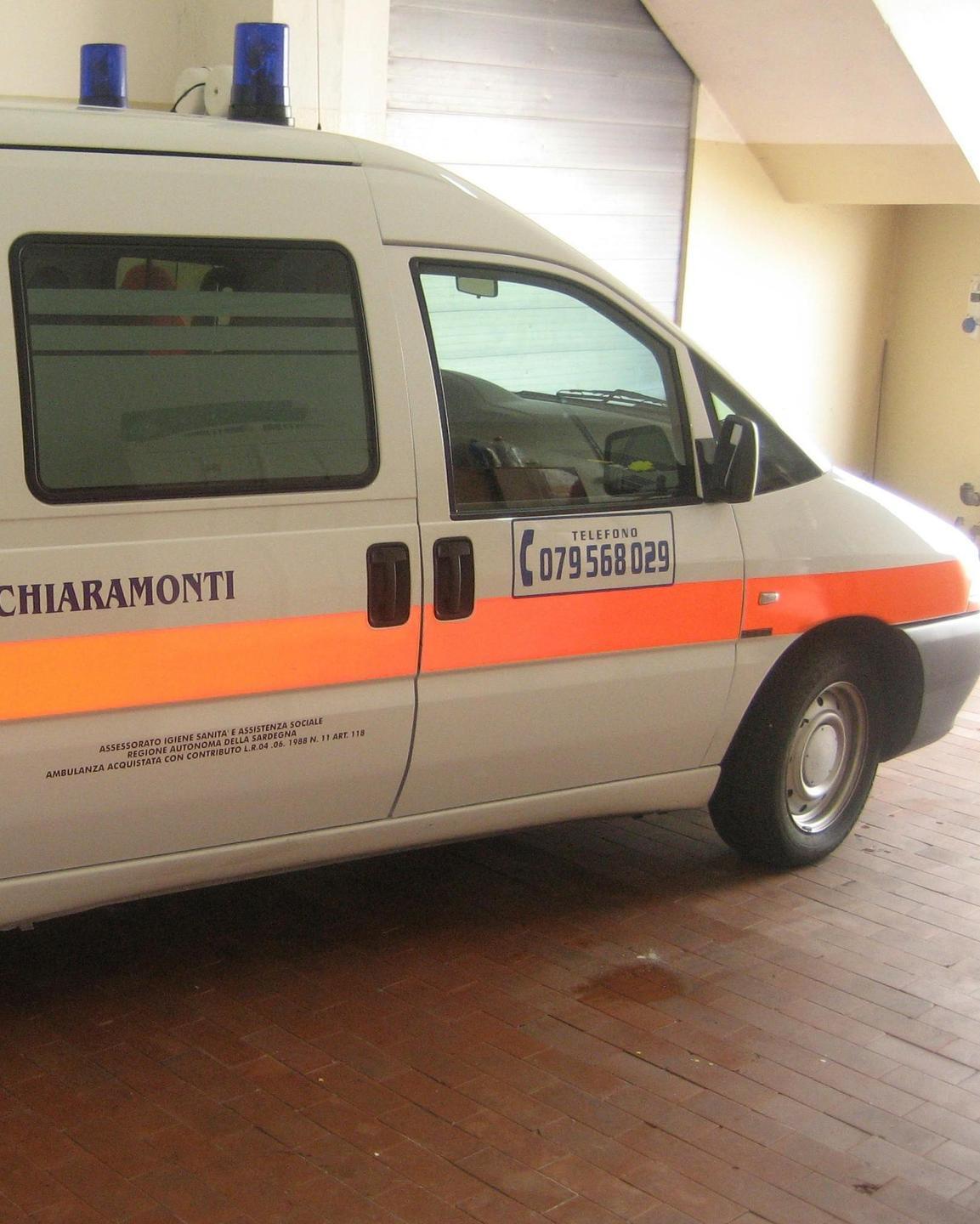 Assemblea per salvare la Croce Azzurra di Chiaramonti