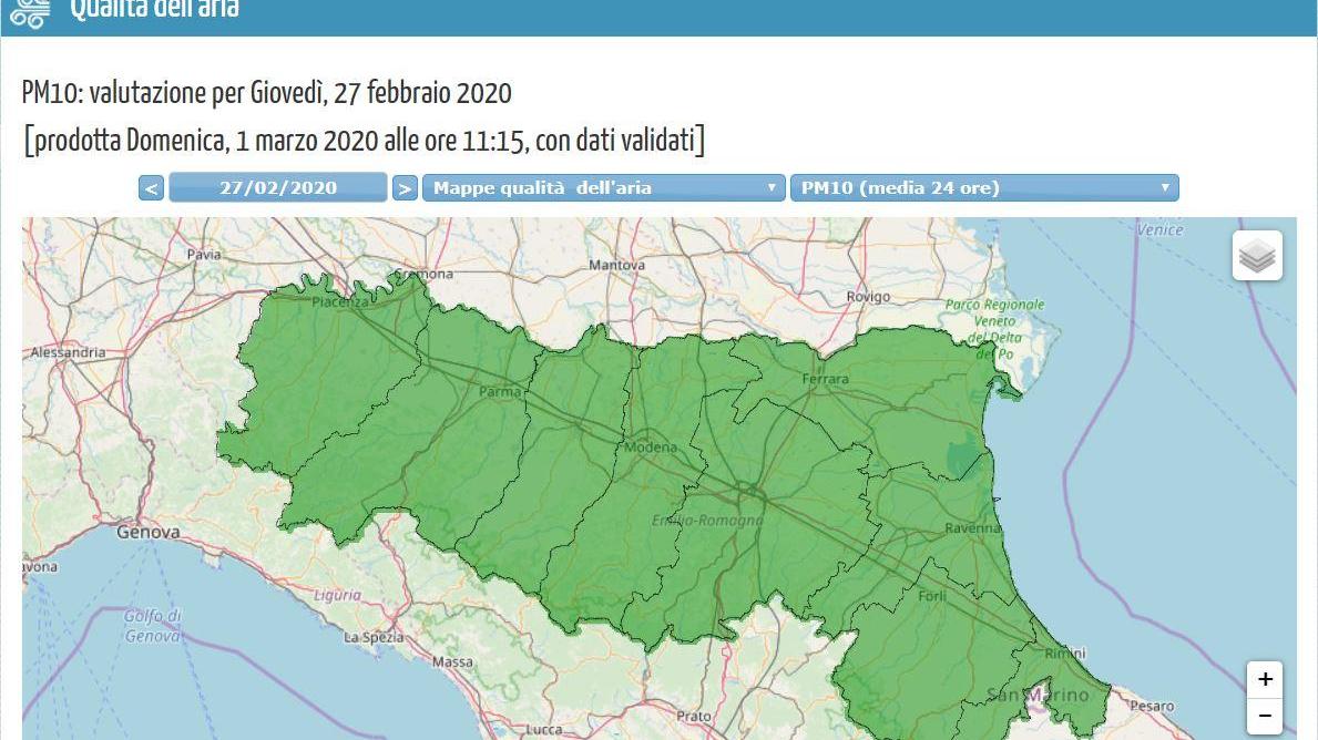 Reggio Emilia, stop anche allo smog: le polveri sottili non fanno più paura