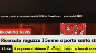 «Ragazzo scomparso» Ore di apprensione ma era solo uno scherzo