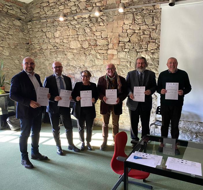 Cammini e Paesaggi rurali Gal, accordi di cooperazione