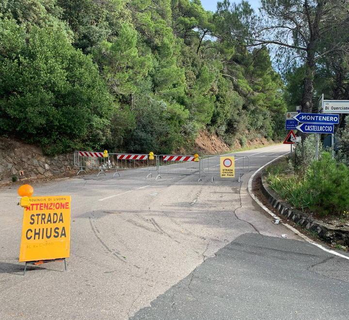 Via di Quercianella: si punta alla riapertura entro due mesi 