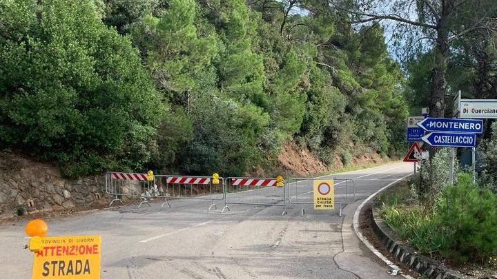 Via di Quercianella: si punta alla riapertura entro due mesi