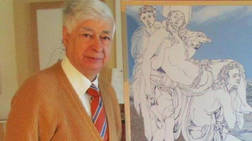 Donata a Mattarella un’opera di Carlo Carli