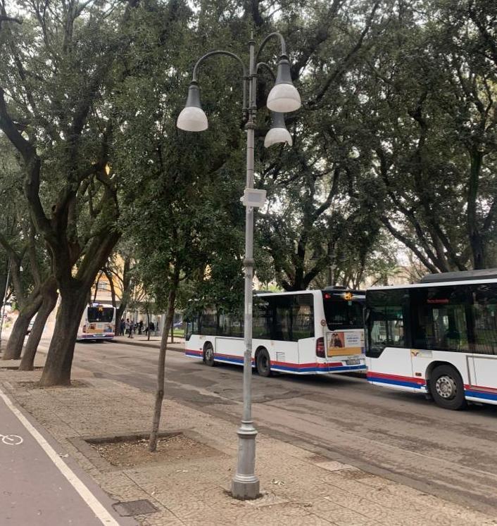 Luci raddoppiate in via Tavolara
