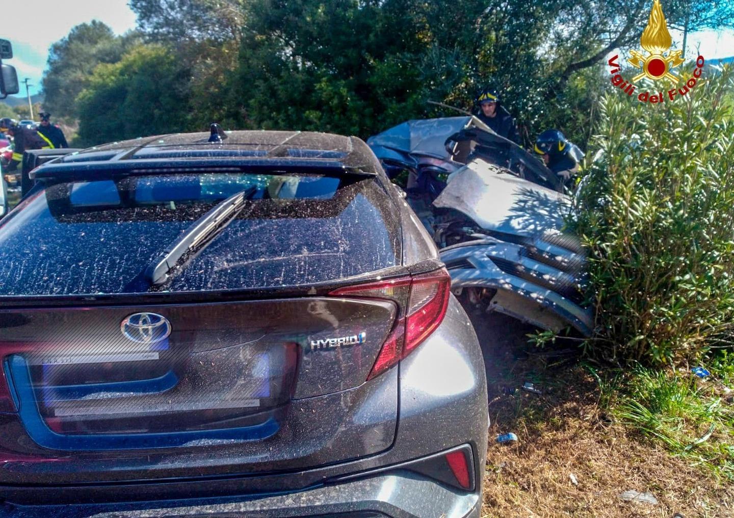 Scontro frontale a Siliqua muore soldato della Brigata 