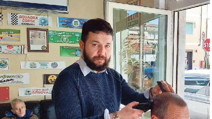 Federico Bernardini del Barber Shop, al momento è primo in classifica