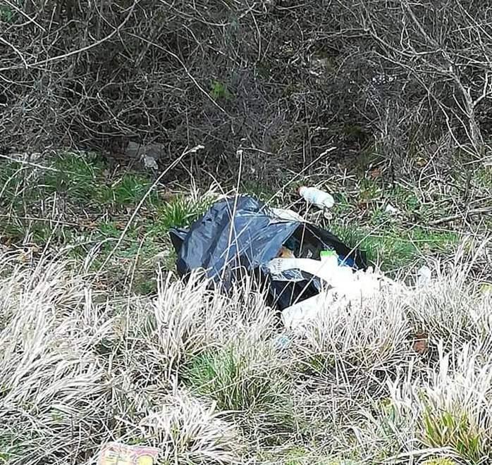 Rifiuti in mezzo alla natura Appello per le fototrappole 