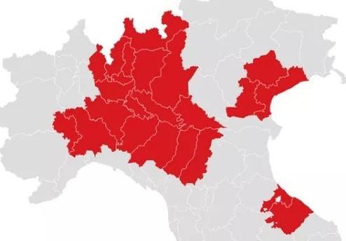  Reggio Emilia è diventata “zona rossa” Vietato uscire ed entrare dal territorio 