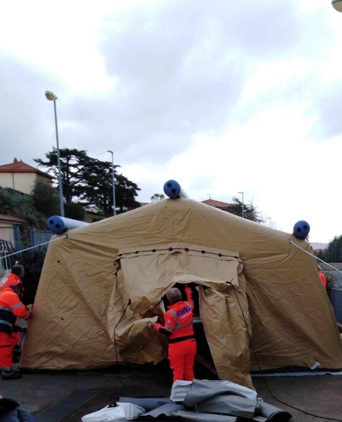 Emergenza coronavirus: l’ospedale ora è pronto 